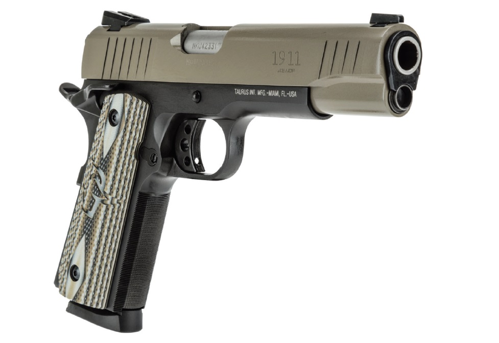 TAURUS 1911FS 45ACP SAND 5" 8+1 AS 3 TAURUS 1911FS 45ACP SAND 5" 8+1 AS
