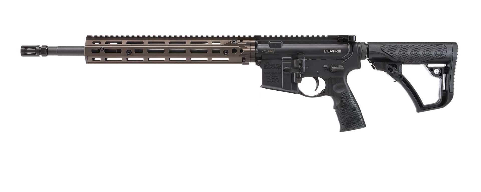 DANIEL DEFENSE DD4 RIII 5.56MM 16" NO MAG 3 DANIEL DEFENSE DD4 RIII 5.56MM 16" NO MAG
