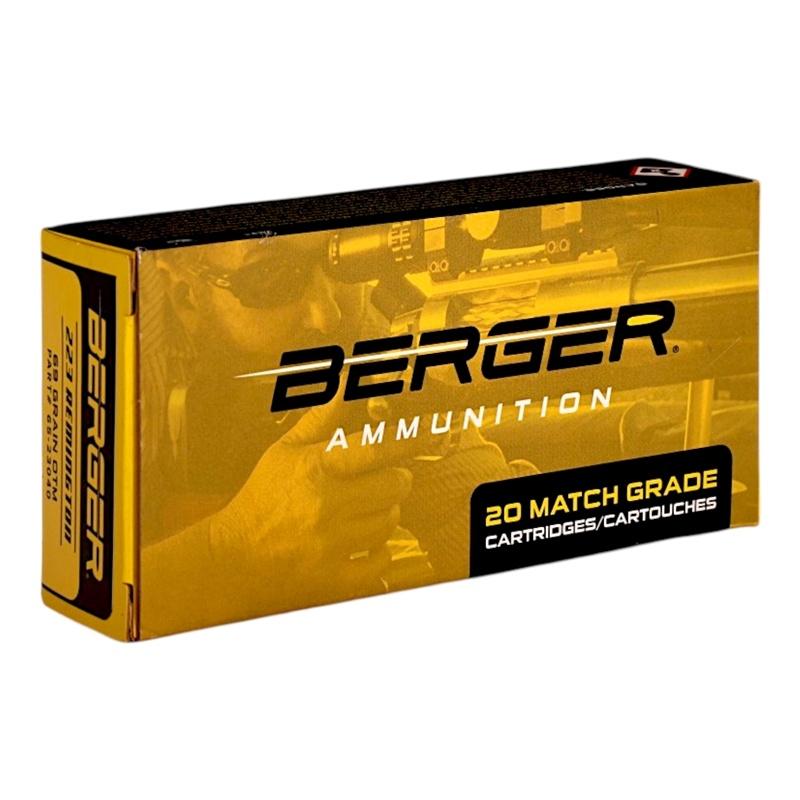 Berger OTM Rifle Ammunition .223 Rem 69gr OTM 2980 fps 20/ct 3 Berger OTM Rifle Ammunition .223 Rem 69gr OTM 2980 fps 20/ct