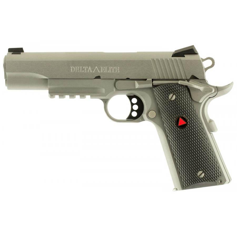 Colt Delta Elite Rail Handgun 10mm Auto 8rd Magazine 5" Barrel Stainless Finish 3 Colt Delta Elite Rail Handgun 10mm Auto 8rd Magazine 5" Barrel Stainless Finish