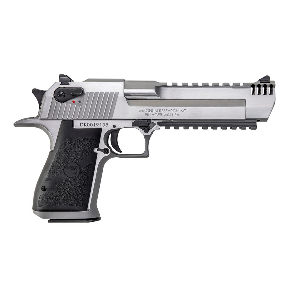 Magnum Research .429 Desert Eagle Mark XIX Handgun .429 DE 7rd Magazine Stainless Steel wth Black 3 Magnum Research .429 Desert Eagle Mark XIX Handgun .429 DE 7rd Magazine Stainless Steel wth Black