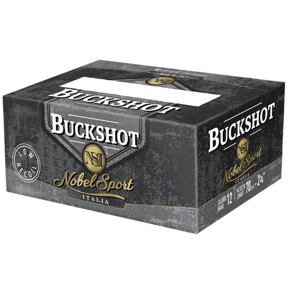 Noble Sport Buckshot Law Enforcement Shotshells 12ga 2-3/4" 9 pellet 1200 fps #00 250/ct (25-10/ct) 3 Noble Sport Buckshot Law Enforcement Shotshells 12ga 2-3/4" 9 pellet 1200 fps #00 250/ct (25-10/ct)