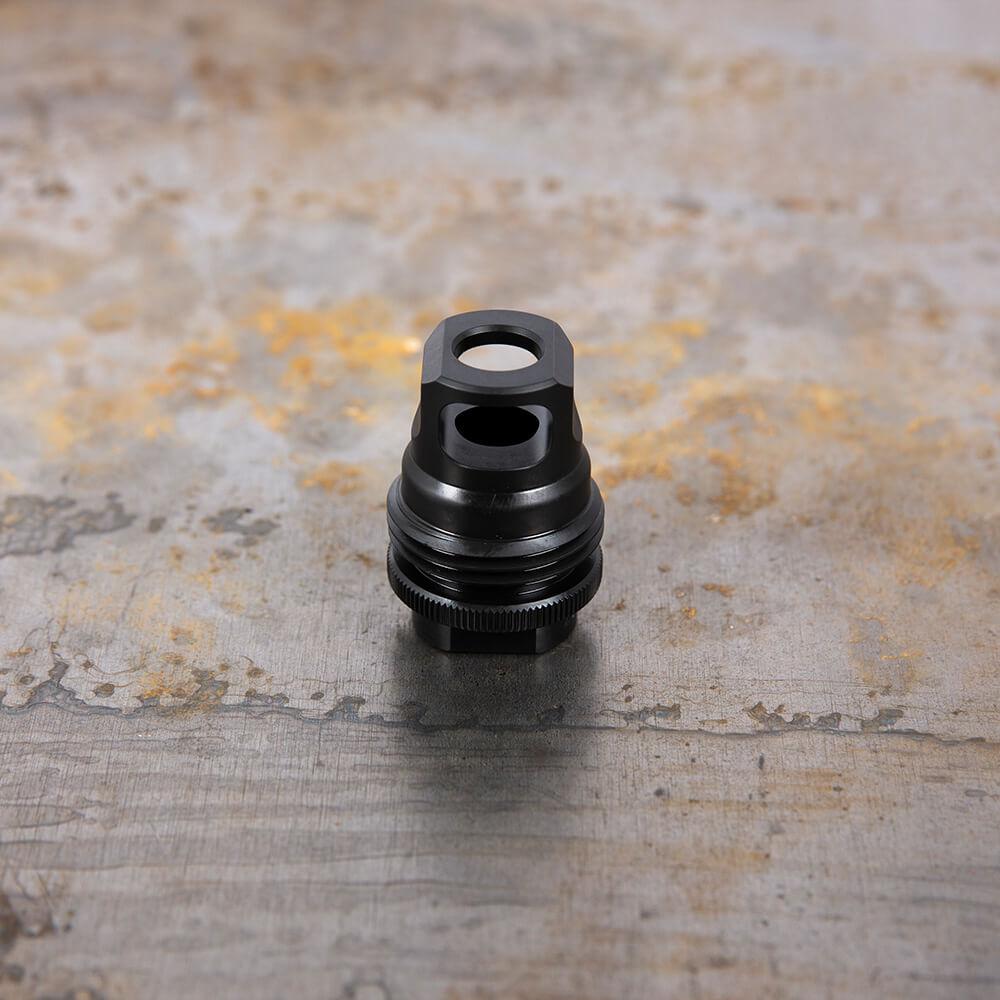 SilencerCo ASR Single Port Muzzle Brake 1/2x28 9mm Luger 3 SilencerCo ASR Single Port Muzzle Brake 1/2x28 9mm Luger