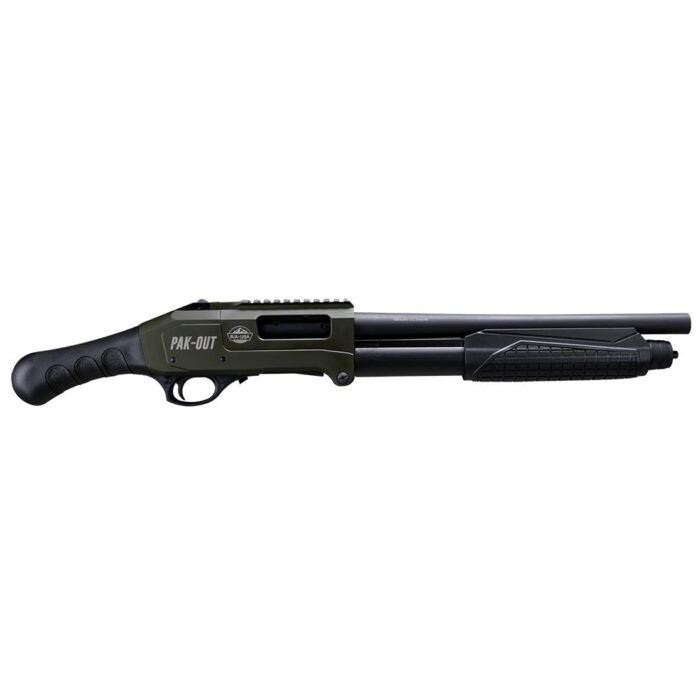Rock Island Armory Pak Out Short Shotgun 12 ga 3" Chamber 4rd Magazine 14.25" Barrel OD Green Black