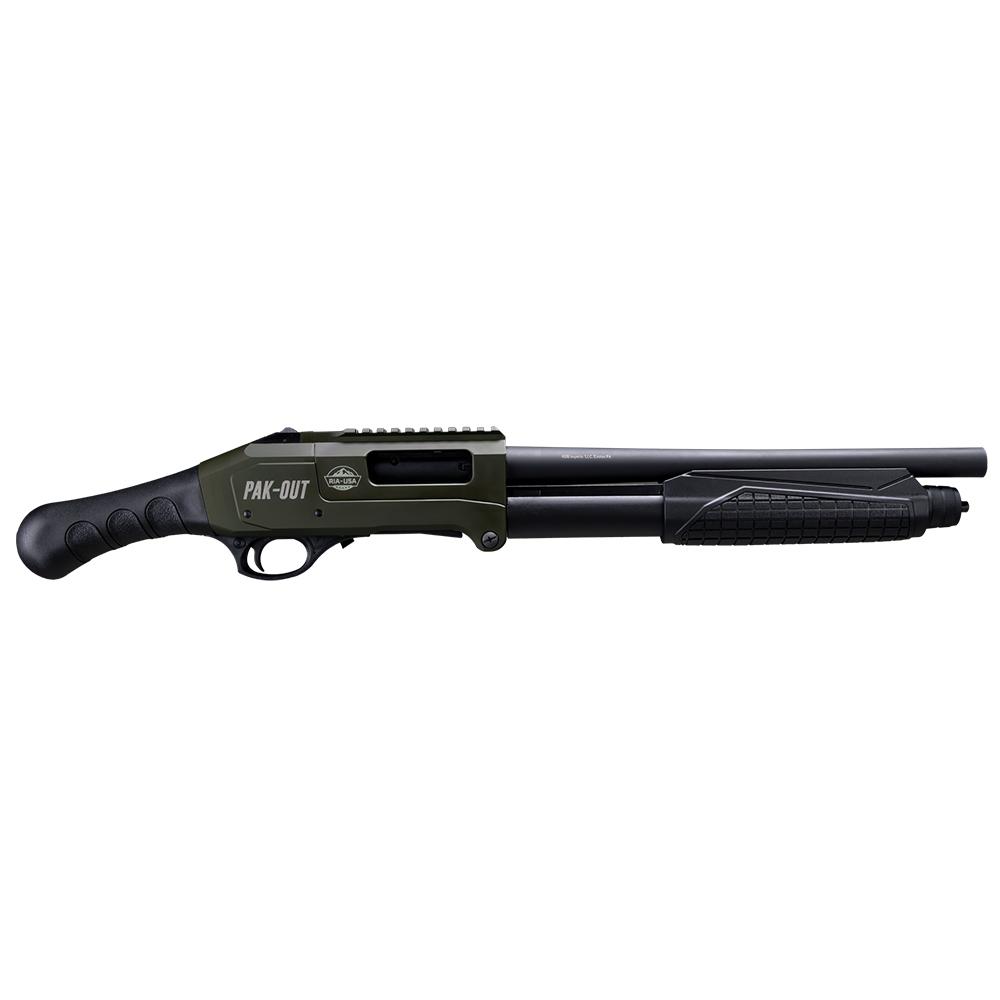 Rock Island Armory Pak Out Short Shotgun 12 ga 3" Chamber 4rd Magazine 14.25" Barrel OD Green Black 3 Rock Island Armory Pak Out Short Shotgun 12 ga 3" Chamber 4rd Magazine 14.25" Barrel OD Green Black