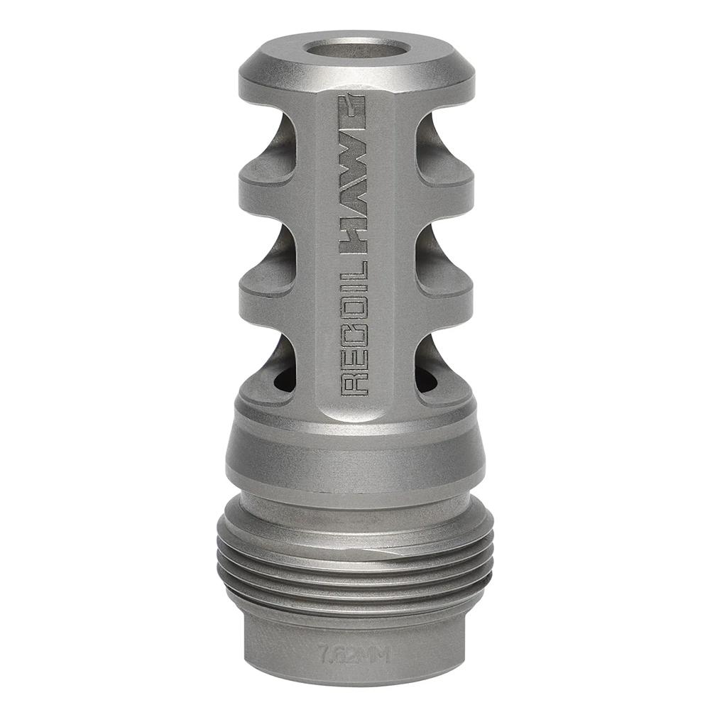 Browning Xeno Recoil Hawg Stainless Muzzle Brake 5/8x24 3 Browning Xeno Recoil Hawg Stainless Muzzle Brake 5/8x24