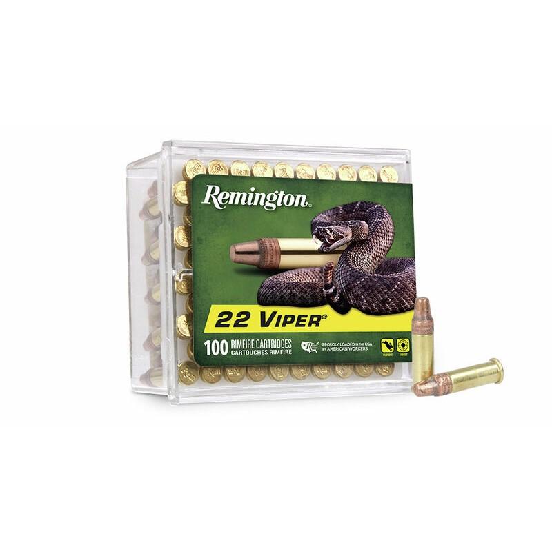 Remington .22 Viper Rimfire Ammunition .22 LR 36 gr TCSB 1410 fps 100/ct 3 Remington .22 Viper Rimfire Ammunition .22 LR 36 gr TCSB 1410 fps 100/ct