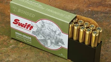Swift A-Frame Rifle Ammunition .30-06 Sprg 180 gr A-Frame 2724 fps 20/ct 3 Swift A-Frame Rifle Ammunition .30-06 Sprg 180 gr A-Frame 2724 fps 20/ct