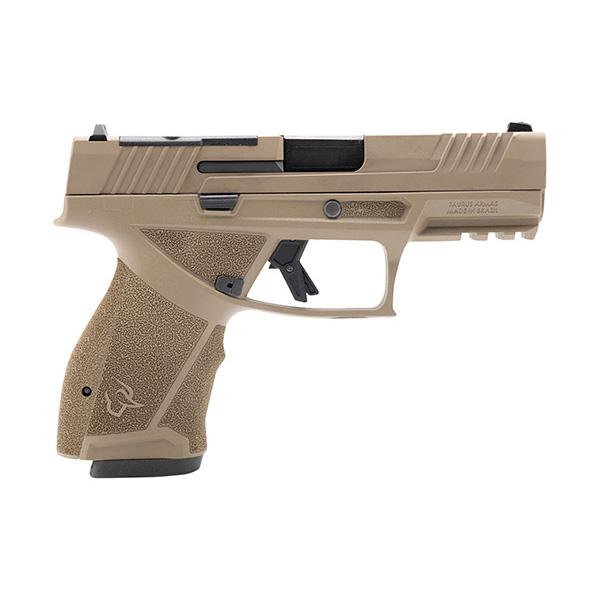 Cart 4 Taurus TX9 Compact Handgun 9mm Luger 15rd Magazines(2) 4" Barrel FDE Slide/Grip