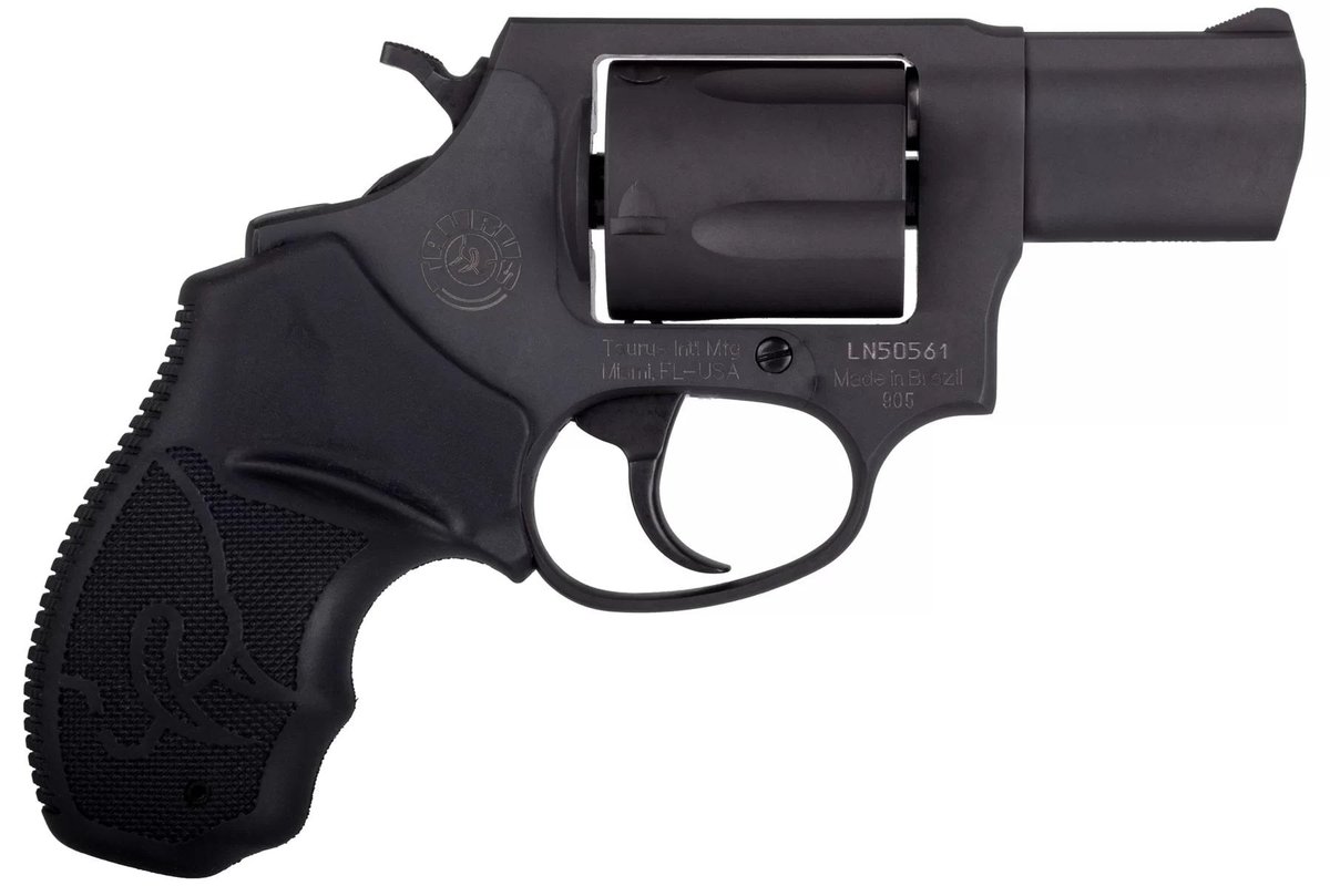 Taurus 905 Blued Revolver 9mm Luger 5rd Capacity 2" Barrel Rubber Grip 3 Taurus 905 Blued Revolver 9mm Luger 5rd Capacity 2" Barrel Rubber Grip