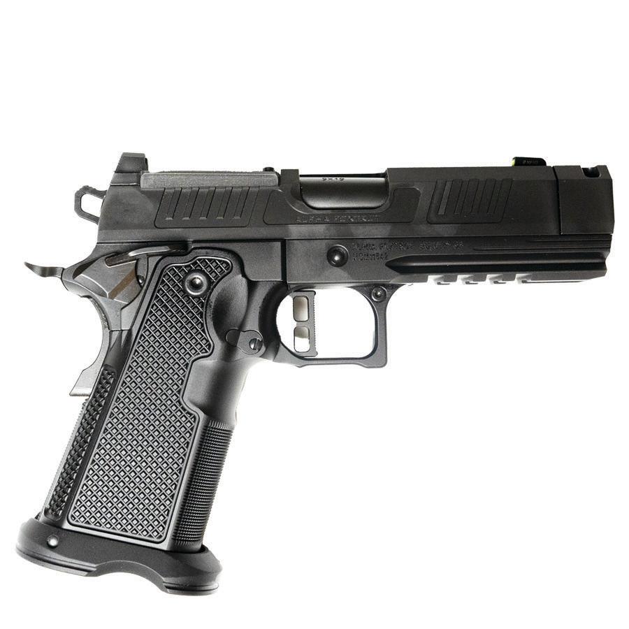 Alpha Foxtrot AF1911-Romulus MOS Adapter Handgun 9mm Luger 20rd Magazines(5) 3.5" Comp Threaded Barrel DLC Black 3 Alpha Foxtrot AF1911-Romulus MOS Adapter Handgun 9mm Luger 20rd Magazines(5) 3.5" Comp Threaded Barrel DLC Black