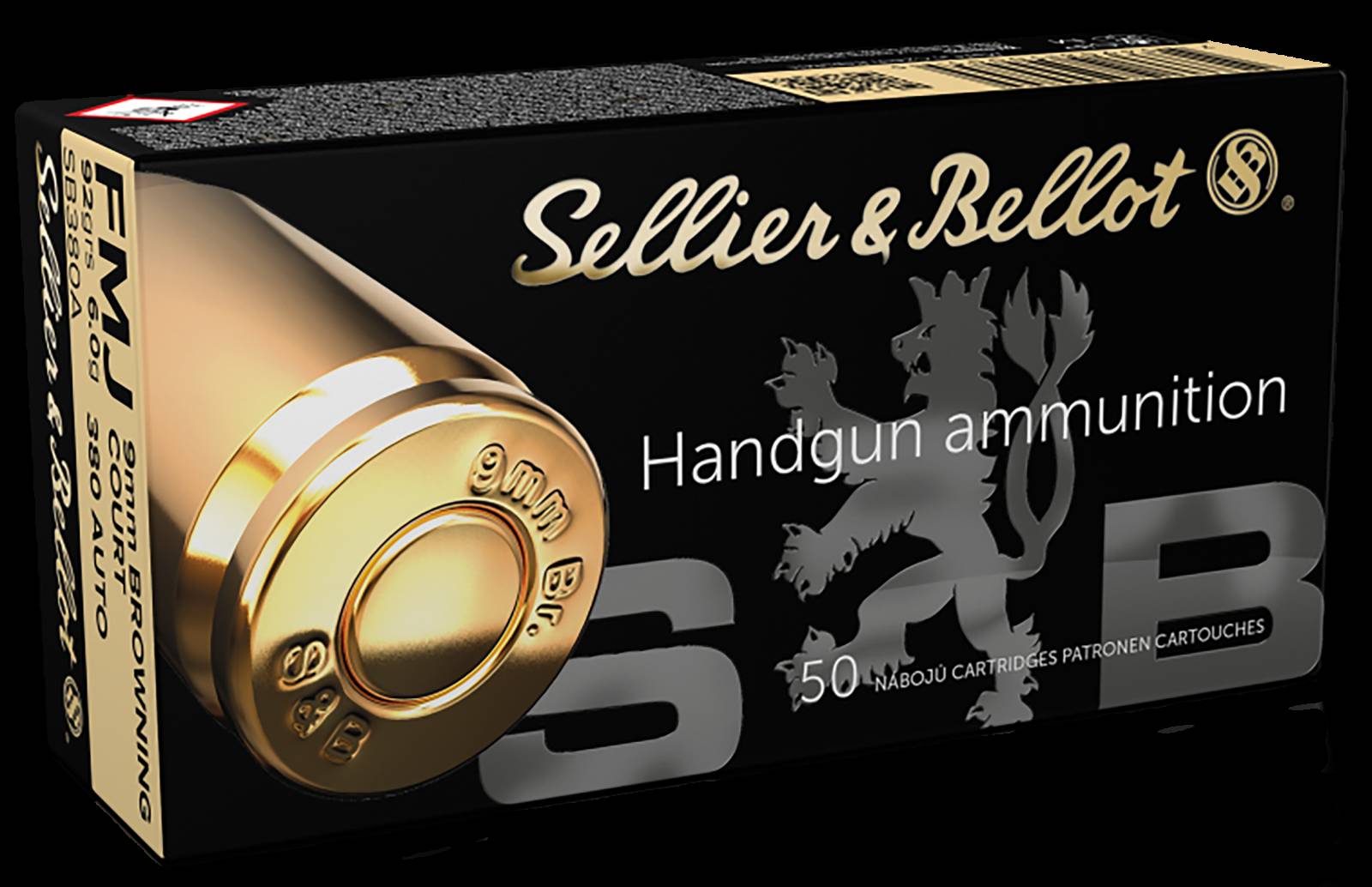 SELLIER & BELLOT 380ACP FMJ 92GR 50RD BOX 20 BOXES PER CASE 3 SELLIER & BELLOT 380ACP FMJ 92GR 50RD BOX 20 BOXES PER CASE