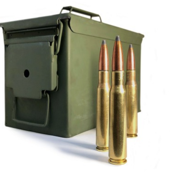 Cart 4 CBC 50 CALIBER ARMOR PIERCING INCENDIARY AMMO CAN 150RD PER CAN