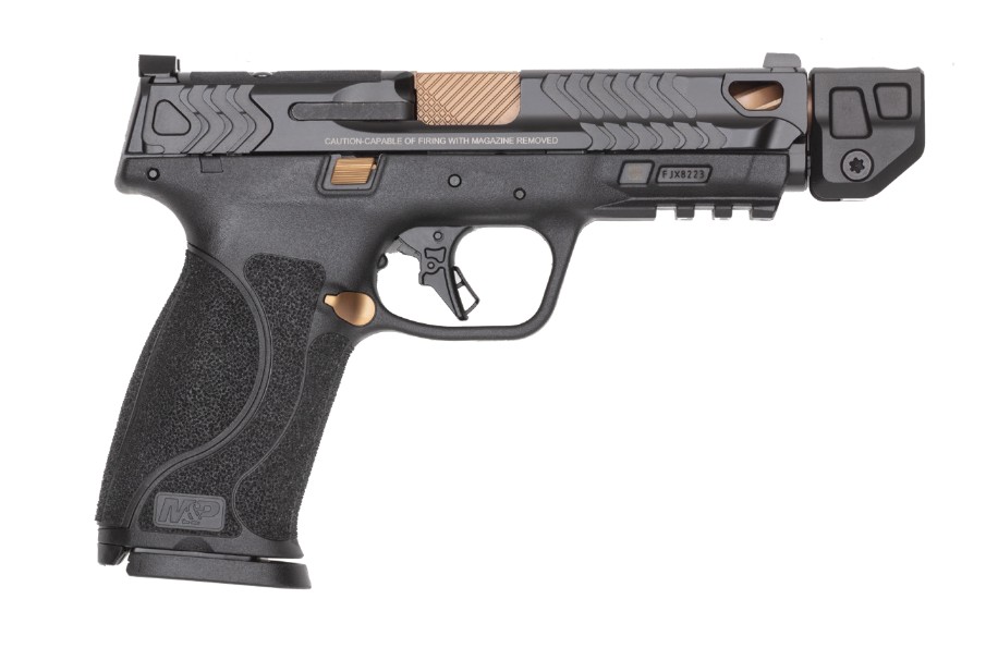 SMITH & WESSON M&P9 M2.0 9MM 4.869IN BARREL 17RD BLACK/COPPER PVD OR TS INCLUDES 23 RD MAG TALO 14618 3 SMITH & WESSON M&P9 M2.0 9MM 4.869IN BARREL 17RD BLACK/COPPER PVD OR TS INCLUDES 23 RD MAG TALO 14618