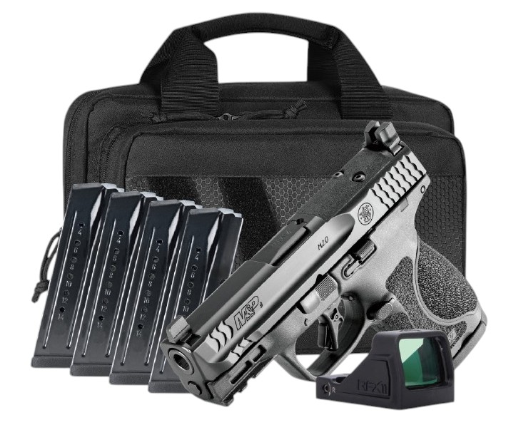SMITH & WESSON M&P 9 M2.0 COMPAC 9MM 3.6IN BARREL 15RD CARRY ON BUNDLE WITH RFX 11, SAVIOR SPECIALIST BAG, 5 TOTAL MAGS 14781 3 SMITH & WESSON M&P 9 M2.0 COMPAC 9MM 3.6IN BARREL 15RD CARRY ON BUNDLE WITH RFX 11, SAVIOR SPECIALIST BAG, 5 TOTAL MAGS 14781