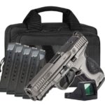 SMITH & WESSON M&P9 M2.0 METAL 9MM 4.25IN BARREL 17RD OR NTS CARRY ON BUNDLE WITH RFX 11, SAVIOR SPECIALIST BAG, 5 TOTAL MAGS 14722 2 022188905427