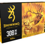 Browning Ammo B192403081 BXS Copper Expansion 308Win 150gr Lead Free Solid Expansion Polymer Tip 20 Per Box/10 Case 1 100690