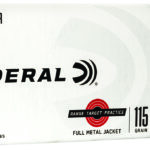 Federal RTP9115 Range & Target 9mmLuger 115gr Full Metal Jacket 50 Per Box/20 Case 2 104335