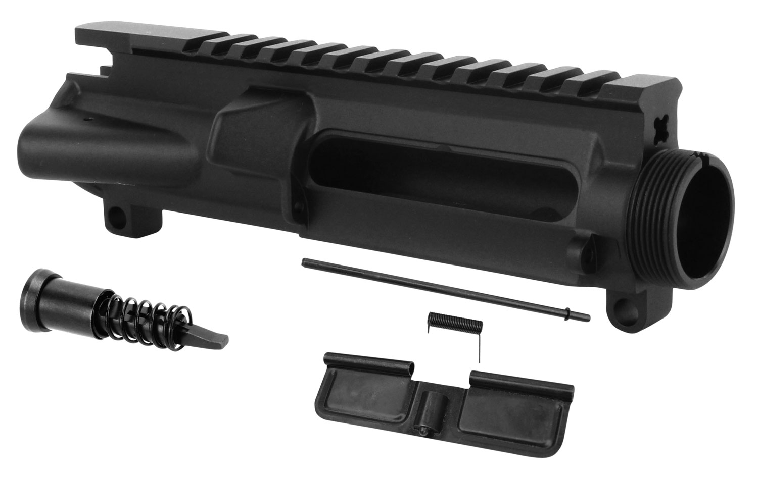 TacFire UP01C Stripped Upper Receiver 5.56x45mm NATO 7075-T6 Aluminum Black Anodized Receiver for AR-15 3 TacFire UP01C Stripped Upper Receiver 5.56x45mm NATO 7075-T6 Aluminum Black Anodized Receiver for AR-15