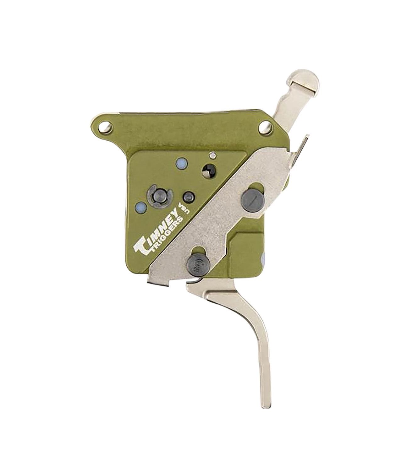 Timney Triggers 51716V2 Elite Hunter Straight Trigger with 3 lbs Draw Weight & Green/Nickel Finish for Remington 700 Right 3 Timney Triggers 51716V2 Elite Hunter Straight Trigger with 3 lbs Draw Weight & Green/Nickel Finish for Remington 700 Right