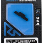 Rival Arms RA80G001A Slide Lock Extended Compatible w/Glock Gen3-4 Stainless Steel 1 112222