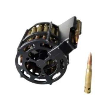 FOSTECH 20 ROUND .50 CALIBER DRUM MAGAZINE FOR BARRET M107A1/M82A1 3 FOSTECH 20 ROUND .50 CALIBER DRUM MAGAZINE FOR BARRET M107A1/M82A1