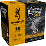 Browning Ammo B193411233 Wicked Wing XD 12Gauge 3" 1 1/4oz 3Shot 25 Per Box/10 Case 2 116666