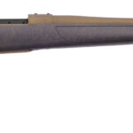 Weatherby VWB256RR4T Vanguard Weatherguard Bronze 25-06 Rem 5+1 24" Barrel/Rec. w/Burnt Bronze Cerakote Finish, Bronze Webbed Black Fixed Monte Carlo Synthetic Stock 1 119160