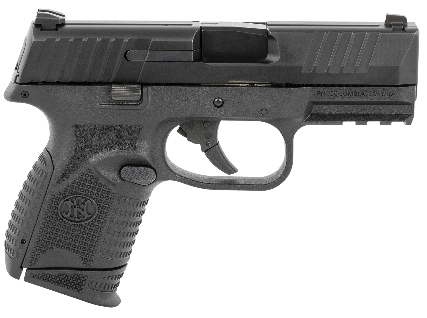 FN 66100816 509C Steel Frame 9mm Luger 10+1, 3.70" Black Steel Barrel, Matte Black Serrated Stainless Steel Slide & Polymer Frame w/Picatinny Rail, Black Interchangeable Backstrap Grip, Ambidextrous 3 FN 66100816 509C Steel Frame 9mm Luger 10+1, 3.70" Black Steel Barrel, Matte Black Serrated Stainless Steel Slide & Polymer Frame w/Picatinny Rail, Black Interchangeable Backstrap Grip, Ambidextrous