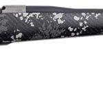 Weatherby MBT20N257WR8B Mark V Backcountry 2.0 Ti 257 Wthby Mag 3+1 26" Barrel, Graphite Black Cerakote Metal Finish, Black with Gray/White Sponge Accents Peak 44 Blacktooth Stock 2 140622