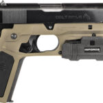 Recover Tactical CC3P0201 Frame Grip Tan Polymer Frame with Interchangeable Black & Tan Panels for Standard Frame 1911 1 142066