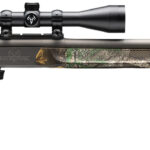 Traditions CR5841104421 NitroFire w/Scope 50 Cal 209 Primer 26" Gray Cerakote Fluted & Tapered Barrel, Drilled & Tapped Receiver, Realtree Edge Fixed Synthetic Stock, 3-9x40mm Duplex 1 144476