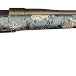 Christensen Arms 8010107300 Mesa FFT 6.5 Creedmoor 4+1 20" Threaded Barrel, Burnt Bronze Cerakote, Green with Black/Tan Webbing Stock 2 145809