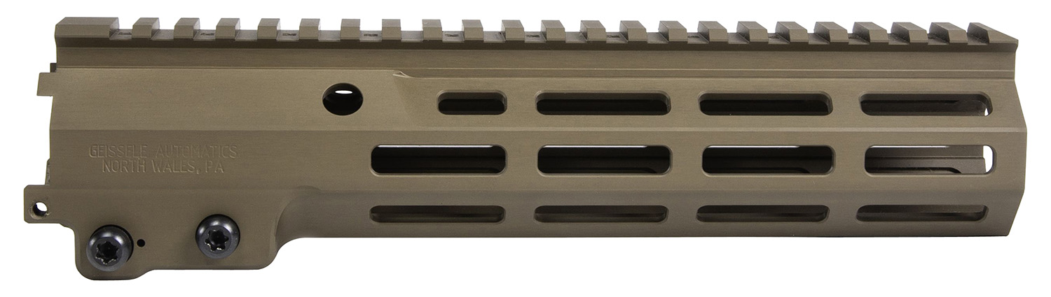 Geissele Automatics 05651S Super Modular Rail MK16 9.50" M-LOK, Desert Dirt Aluminum for AR Platform, Barrel Nut Included 3 Geissele Automatics 05651S Super Modular Rail MK16 9.50" M-LOK, Desert Dirt Aluminum for AR Platform, Barrel Nut Included