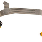 Timney Triggers ALPHAGLOCK34LRGGOLD Alpha Competition 45 ACP/10mm Auto, Gold Straight Trigger, Compatible w/Glock Gen3-4 2 149855