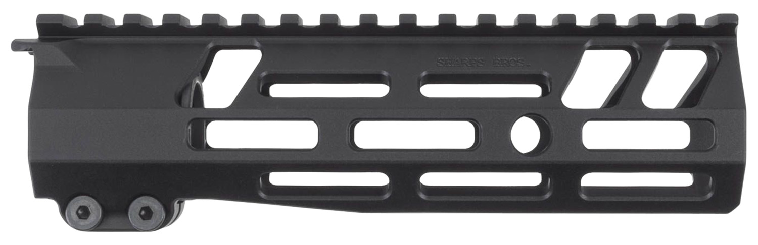 Sharps Bros SBHG08 Full Top Rail 7" M-LOK Handguard, 6061-T6 Aluminum w/Anodized Finish, Includes 4140 PH Steel Barrel Nut & Hardware 3 Sharps Bros SBHG08 Full Top Rail 7" M-LOK Handguard, 6061-T6 Aluminum w/Anodized Finish, Includes 4140 PH Steel Barrel Nut & Hardware