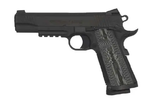 COLT 1911 CCU RAIL 45 ACP 5" MATTE BLACK DLC 5 COLT 1911 CCU RAIL 45 ACP 5" MATTE BLACK DLC - Image 3