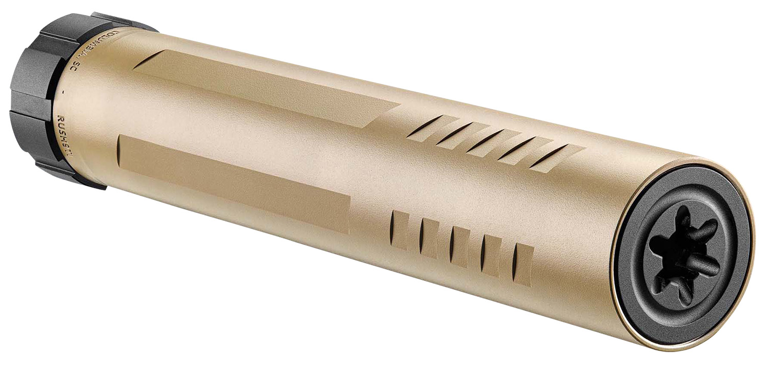 FN 96100717 Rush TI 9mm Luger 1.375" Flat Dark Earth Aluminum/Titanium 1/2"-28 tpi 3 FN 96100717 Rush TI 9mm Luger 1.375" Flat Dark Earth Aluminum/Titanium 1/2"-28 tpi