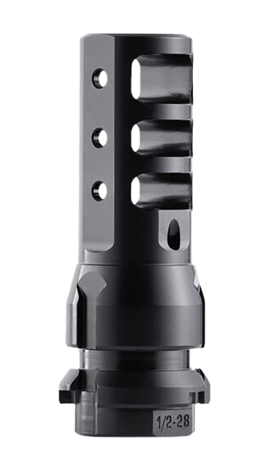 Dead Air DA101 KeyMount Muzzle Brake 1/2"-28 tpi 2.60" Black Steel 3 Dead Air DA101 KeyMount Muzzle Brake 1/2"-28 tpi 2.60" Black Steel