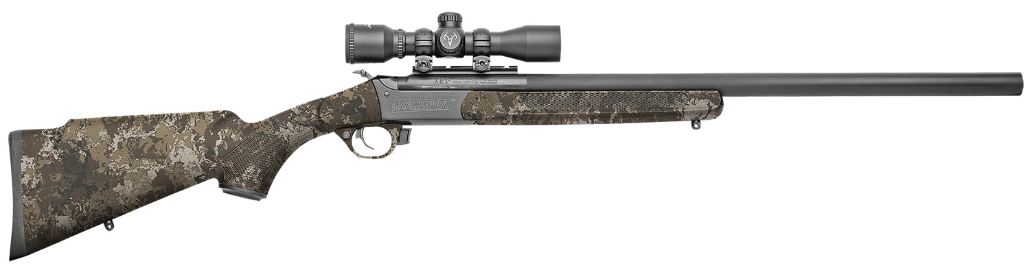 Traditions CRX6-2200625 Crackshot XBR Package 22 Cal/27 Long Cal 16.50"-20" Blued Barrel/Rec, Veil Wideland Stock Includes Two Barrels, 4x32 Scope, Three Firebolt Arrows 3 Traditions CRX6-2200625 Crackshot XBR Package 22 Cal/27 Long Cal 16.50"-20" Blued Barrel/Rec, Veil Wideland Stock Includes Two Barrels, 4x32 Scope, Three Firebolt Arrows
