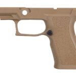 Sig Sauer GRIPMODXCA943SMCOY P320 Grip Module X-Series Carry (Small Size Module), 9mm Luger/40 S&W/357 Sig, Coyote Polymer, Fits Sig P320 (3.90" & 4.70") 2 157401