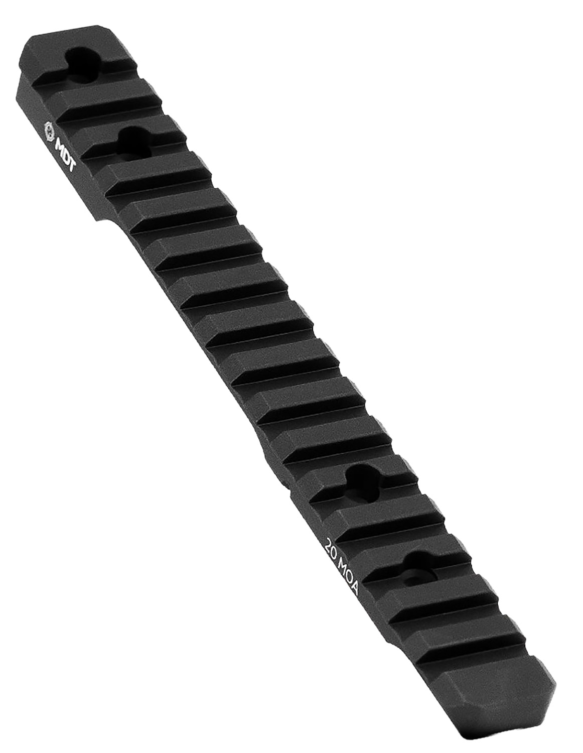 Mdt Sporting Goods Inc 102187BLK Picatinny Scope Rail Black Anodized Aluminum 11" Long, Fits Remington 700 SA, 20 MOA 3 Mdt Sporting Goods Inc 102187BLK Picatinny Scope Rail Black Anodized Aluminum 11" Long, Fits Remington 700 SA, 20 MOA