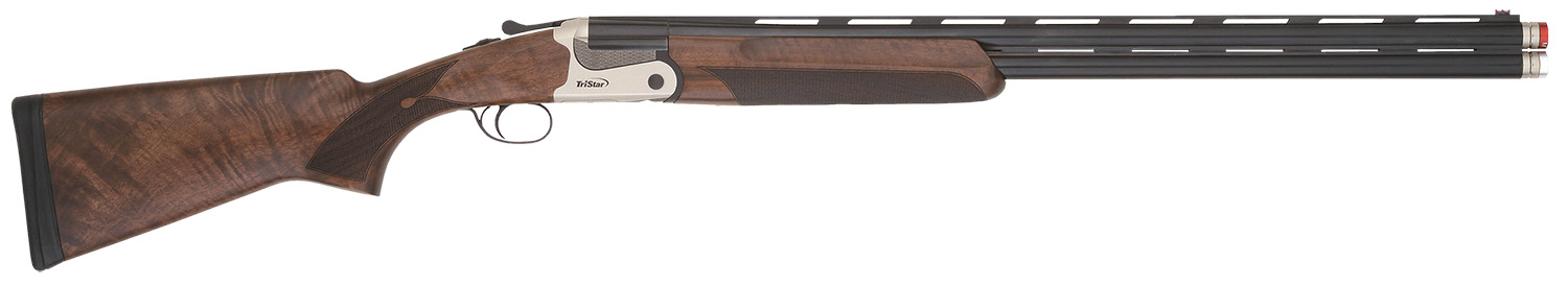 TriStar 33166 Cypher 28 Gauge Break Open 3" 2rd 28" Blued Steel Barrel, Stainless Steel Receiver, Fixed Turkish Walnut Stock, Ambidextrous 3 TriStar 33166 Cypher 28 Gauge Break Open 3" 2rd 28" Blued Steel Barrel, Stainless Steel Receiver, Fixed Turkish Walnut Stock, Ambidextrous