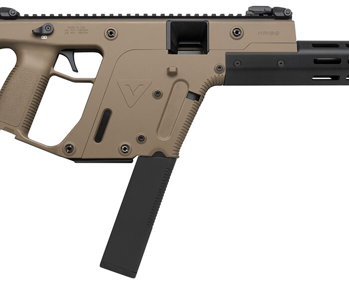 Kriss USA KV22CFD03 Vector CRB Gen2 Full Size 22 LR 30+1 16" Black Nitride Threaded Barrel, Flat Dark Earth Picatinny Rail Aluminum Receiver, M-LOK Handguard, Flat Dark Earth 6 Position Synthetic Stoc