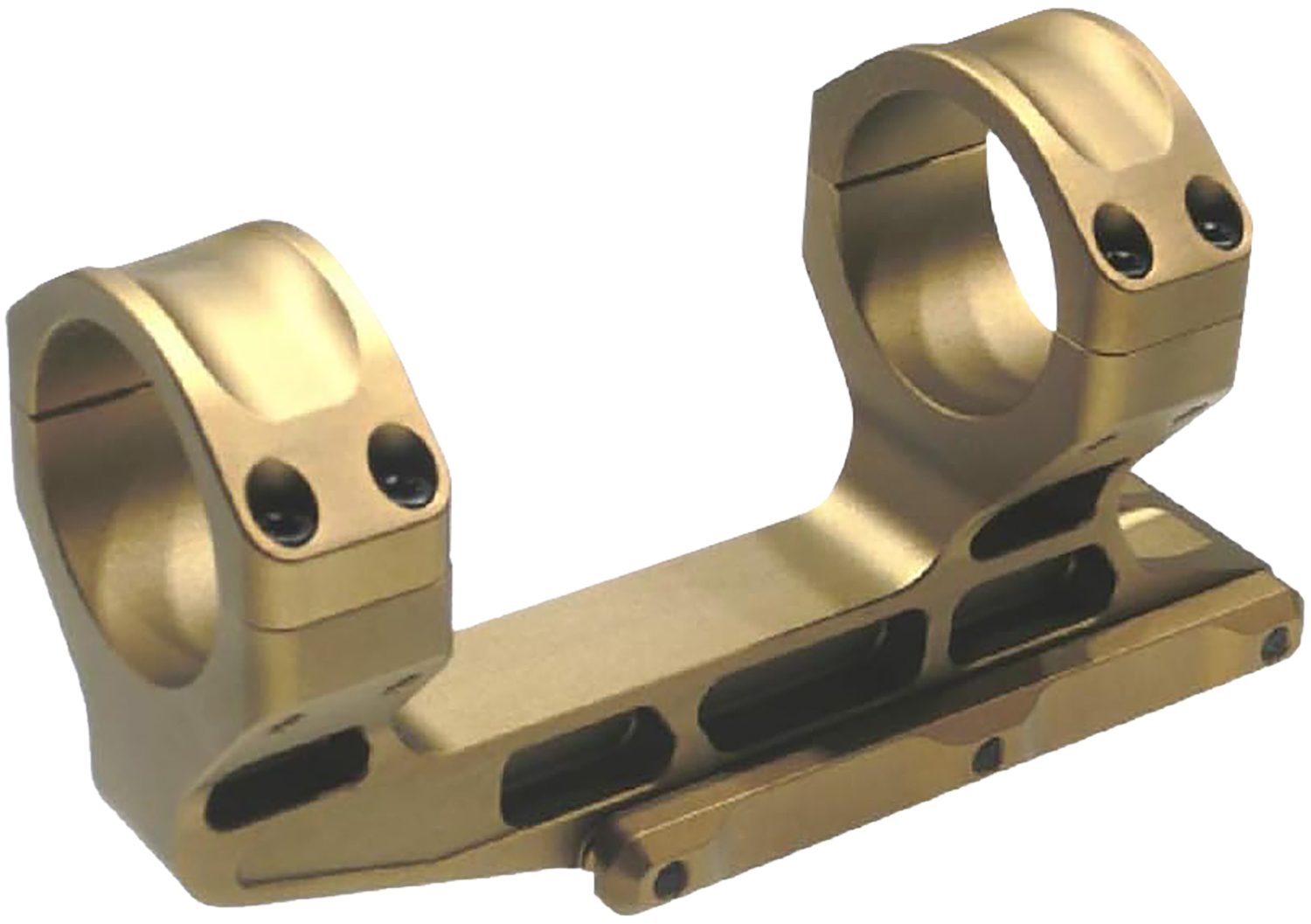 Unity Tactical LLC FSTS34205F Fast LPVO Scope Mount/Ring Combo 34 mm Flat Dark Earth 3 Unity Tactical LLC FSTS34205F Fast LPVO Scope Mount/Ring Combo 34 mm Flat Dark Earth