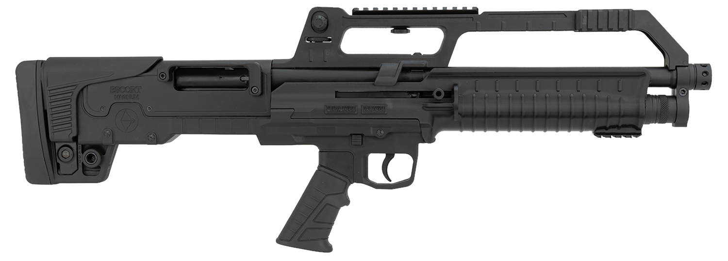 Escort HEBA41180001 BullTac SA 410 Gauge Semi-Auto 3" 5+1 18" Black Stainless Steel Barrel, Black Aluminum/Polymer Receiver w/Picatinny Rail, Black Bullpup Synthetic Stock, Black Grip 3 Escort HEBA41180001 BullTac SA 410 Gauge Semi-Auto 3" 5+1 18" Black Stainless Steel Barrel, Black Aluminum/Polymer Receiver w/Picatinny Rail, Black Bullpup Synthetic Stock, Black Grip