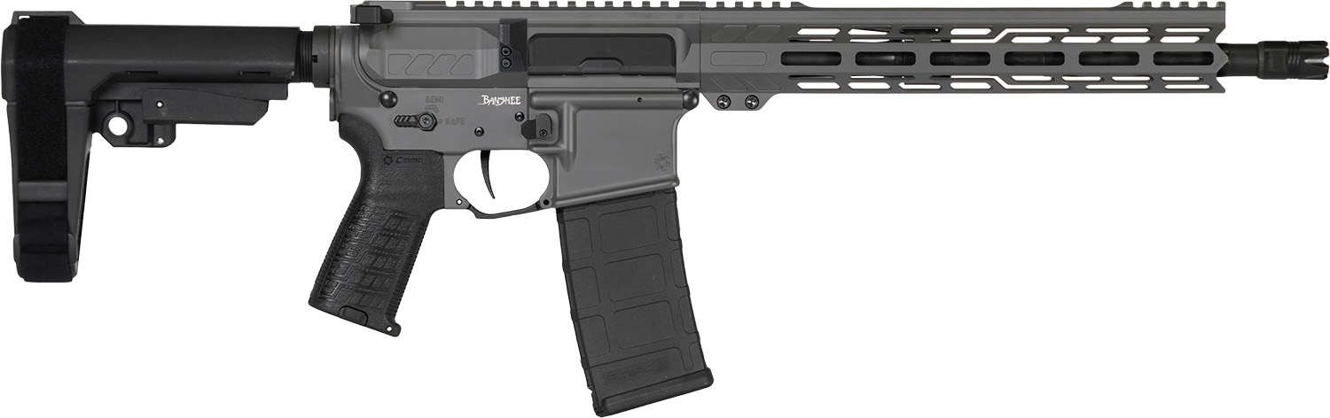 CMMG 30AB20FTNG Banshee MK4 300 Blackout 30+1 12.50" Black Nitride Medium Taper Threaded Barrel, EML 7" M-LOK Handguards, Tungsten Cerakote Aluminum Picatinny Rail Receiver, CMMG Zeroed Grips 3 CMMG 30AB20FTNG Banshee MK4 300 Blackout 30+1 12.50" Black Nitride Medium Taper Threaded Barrel, EML 7" M-LOK Handguards, Tungsten Cerakote Aluminum Picatinny Rail Receiver, CMMG Zeroed Grips