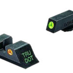 Meprolight USA 102223301 Tru-Dot Sight Set Green Tritium Front/Orange Tritium Rear, Compatible w/Glock 10mm/45 ACP 1 16659