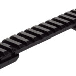 Browning 12524 Picatinny Rail w/Bubble Level Matte Black Aluminum Fits X-Bolt Anti-Cant/Picatinny Rail Mount Long Action 20 MOA 2 167709