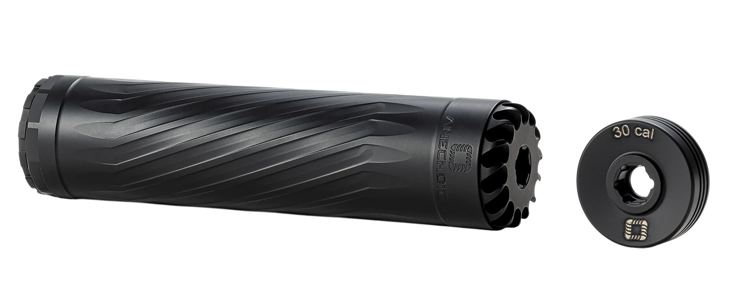 Anechoic X30B Anechox 30 30Cal/7.62mm/300Mag Black Stainless Steel/Titanium 1 3/8"x24 w/ 5/8"x24 DTA 3 Anechoic X30B Anechox 30 30Cal/7.62mm/300Mag Black Stainless Steel/Titanium 1 3/8"x24 w/ 5/8"x24 DTA